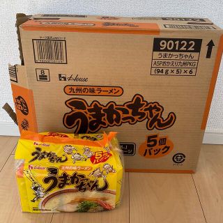 ハウスショクヒン(ハウス食品)のうまかっちゃん(94g ✖️5)✖️6 計30袋(麺類)