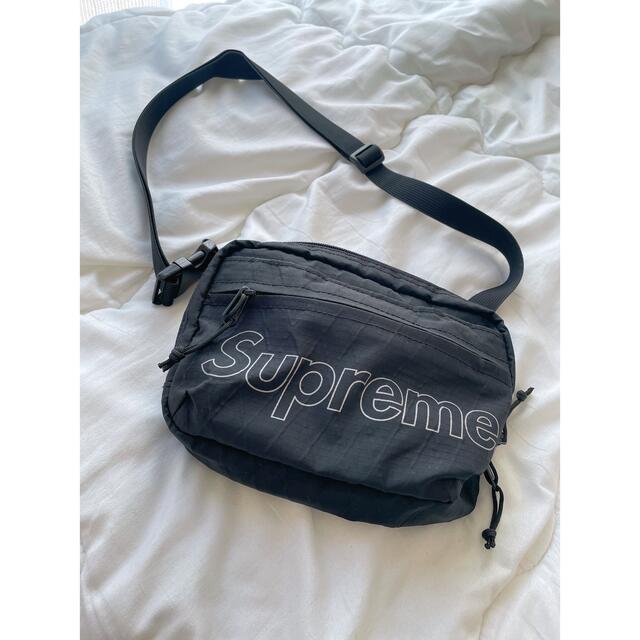 supreme 2018aw shoulder bag black