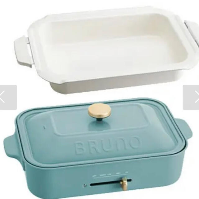 新品】BRUNO ホットプレート セラミックコート鍋セットの通販 by