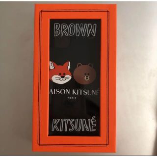 メゾンキツネ(MAISON KITSUNE')のメゾンキツネとLINE FRIEND コラボのiPhoneケース(iPhoneケース)