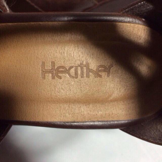 heather(ヘザー)のHeather 厚底 レディースの靴/シューズ(ブーツ)の商品写真