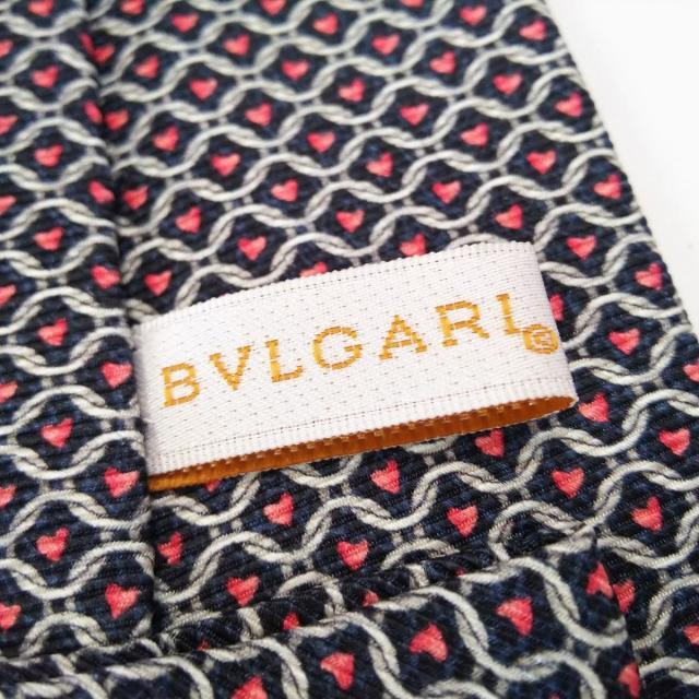 BVLGARI(ブルガリ)のブルガリ ネクタイ メンズ - ハート メンズのファッション小物(ネクタイ)の商品写真