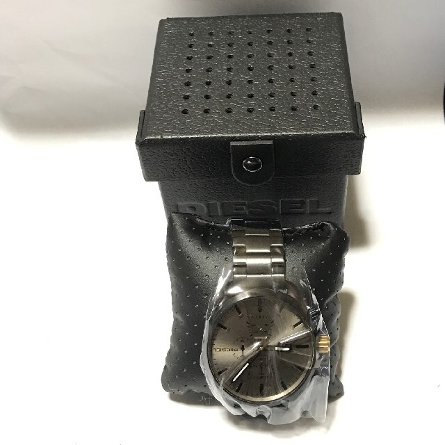 [新品未使用]DIESEL 腕時計/MS9 クロノグラフ DZ4474 ブラック