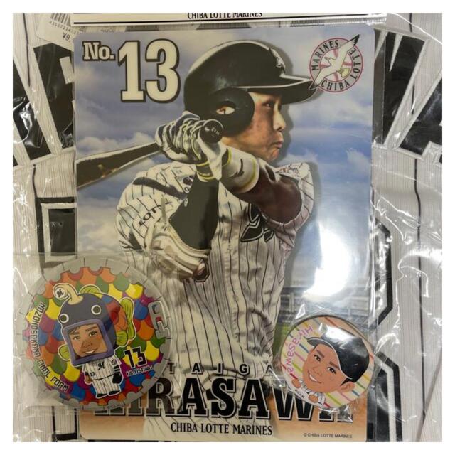 千葉ロッテマリーンズ(チバロッテマリーンズ)の⚾️平沢大河選手⚾️【再出品＆お値下げ】 エンタメ/ホビーのタレントグッズ(スポーツ選手)の商品写真