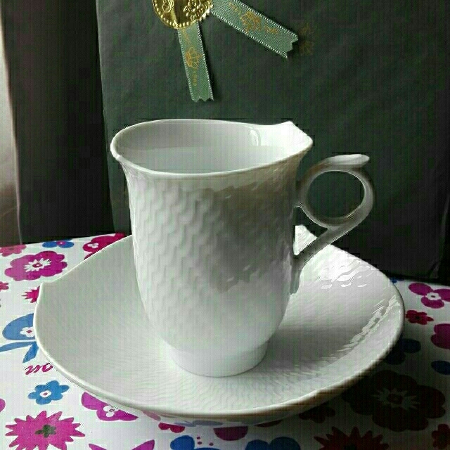 MEISSEN - マイセン 波の戯れ コーヒーカップ&ソーサー 1客の通販 by