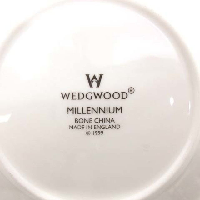 WEDGWOOD(ウェッジウッド)のウェッジウッド Wミレニアム コレクション カップ & ソーサー ブルー エンタメ/ホビーの美術品/アンティーク(陶芸)の商品写真