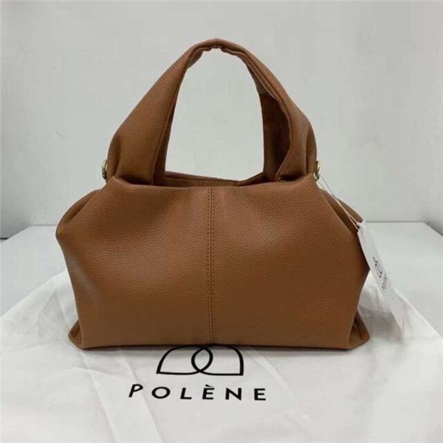 ポレーヌ(POLENE) バッグ Number Nine キャメル 美品 clinicamalbran