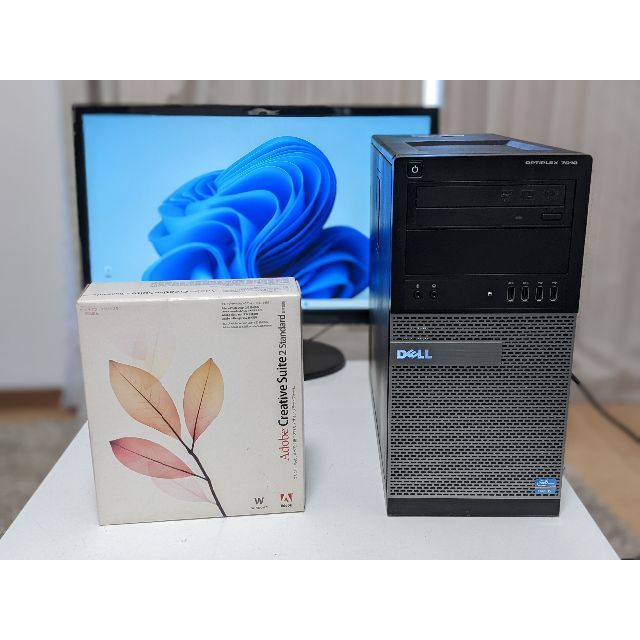 DELL - adobe CS2 win11 i5 高速SSD起動 WIFI付きの通販 by miru's PC