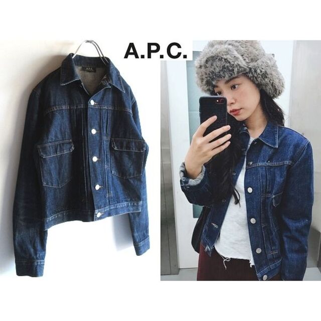 魅力的な アーペーセー A.P.C. Gジャン デニムジャケット インディゴ