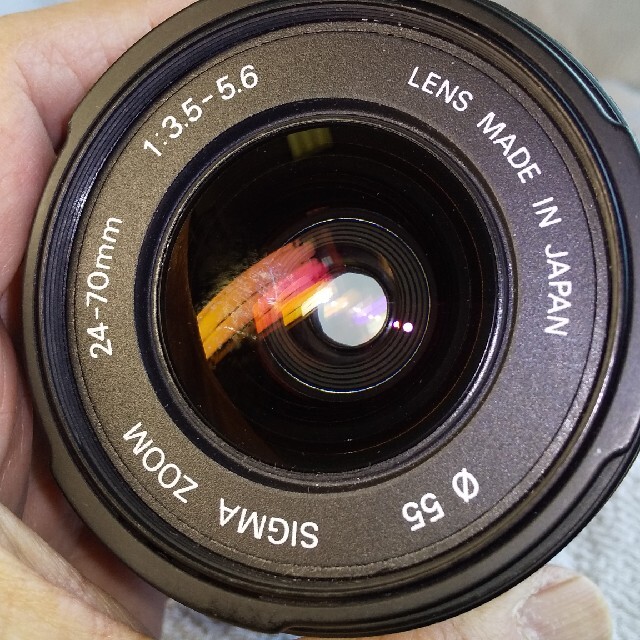 Canon(キヤノン)のCanon EOS 630QD+SIGMA ZOOM 24~70mm スマホ/家電/カメラのカメラ(フィルムカメラ)の商品写真
