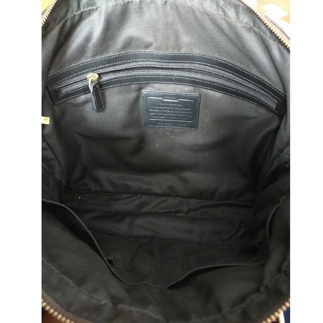 COACH ビジネスバック 少々難あり