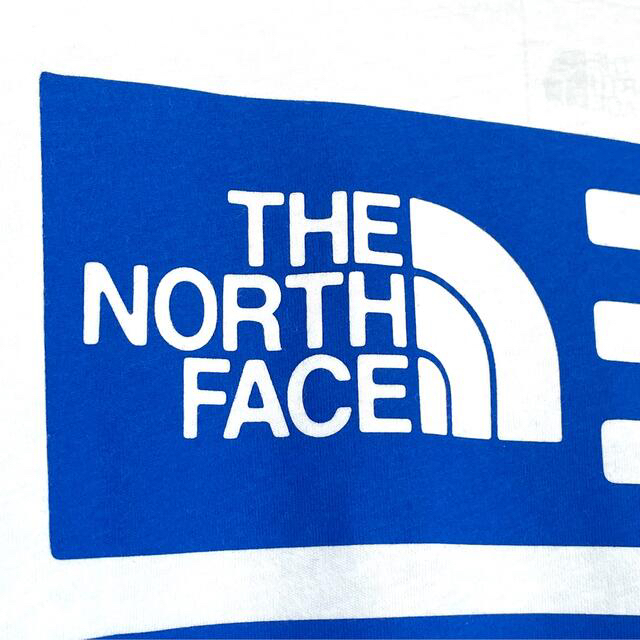 THE NORTH FACE(ザノースフェイス)の星条旗 ♪ ノースフェイス USA Tシャツ 白 XXL ~ 3XL 国旗 メンズのトップス(Tシャツ/カットソー(半袖/袖なし))の商品写真
