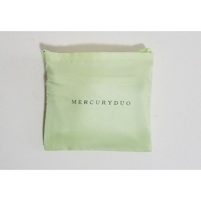 MERCURYDUO(マーキュリーデュオ)の【雑誌付録】ライムグリーン色エコバッグ【MORE】 レディースのバッグ(エコバッグ)の商品写真