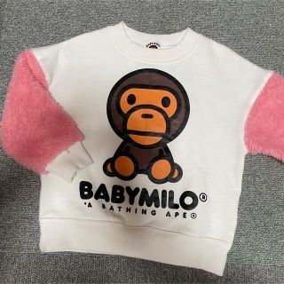 アベイシングエイプ(A BATHING APE)のエイプ マイロ トレーナー(Tシャツ/カットソー)