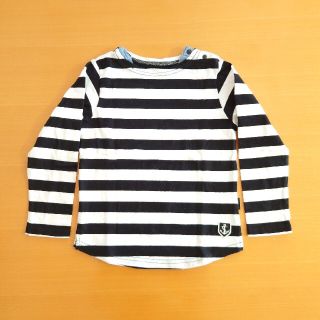 ベルメゾン(ベルメゾン)の【ベルメゾン】ボーダー柄 長袖Tシャツ 110(Tシャツ/カットソー)