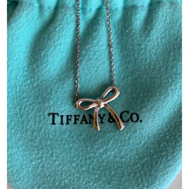 TIFFANY ティファニー  リボン　ネックレス