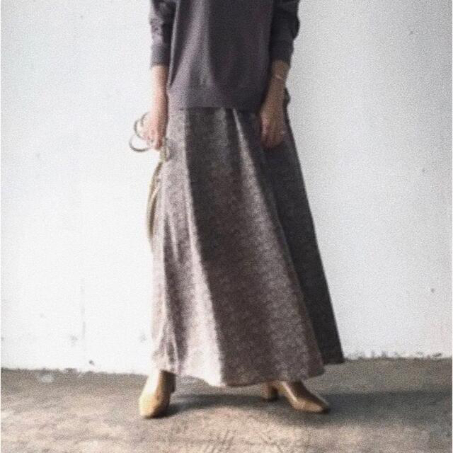 TODAYFUL(トゥデイフル)のwillfully vintage flower long skirt レディースのスカート(ロングスカート)の商品写真