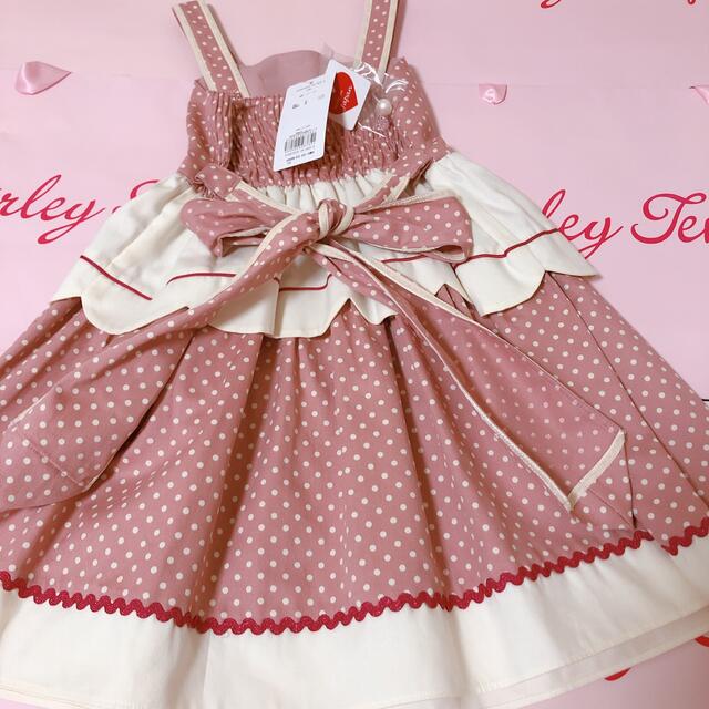 Shirley Temple(シャーリーテンプル)のシャーリーテンプル くまケーキ JSK 120 新品 キッズ/ベビー/マタニティのキッズ服女の子用(90cm~)(ワンピース)の商品写真