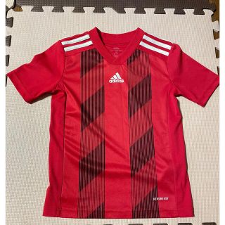 アディダス(adidas)のアディダス　adidas サッカー　フットサル　半袖　130センチ　美品(Tシャツ/カットソー)