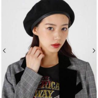 マウジー(moussy)のMOUSSY マウジー 帽子 ベレー帽(ハンチング/ベレー帽)