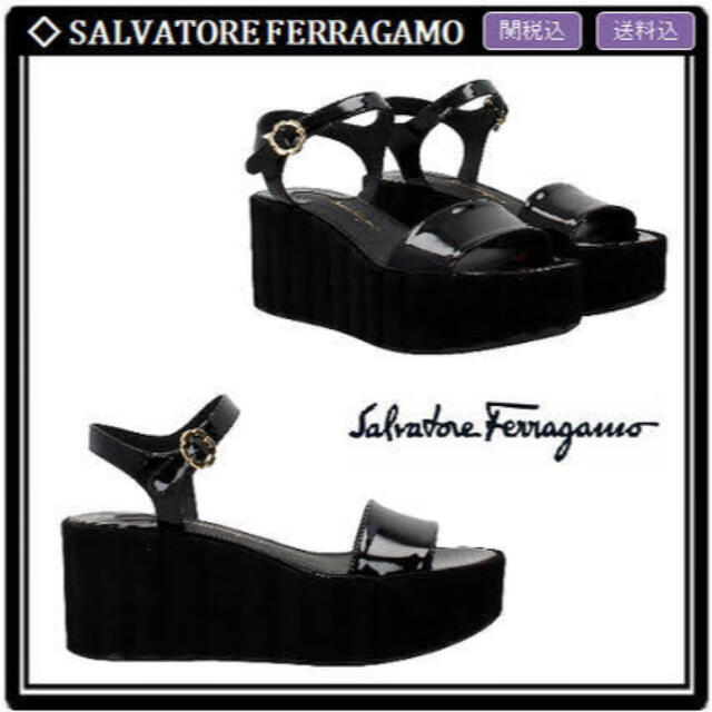 Salvatore Ferragamo(サルヴァトーレフェラガモ)のSalvatore Ferragamo  Wedge Sandals レディースの靴/シューズ(サンダル)の商品写真