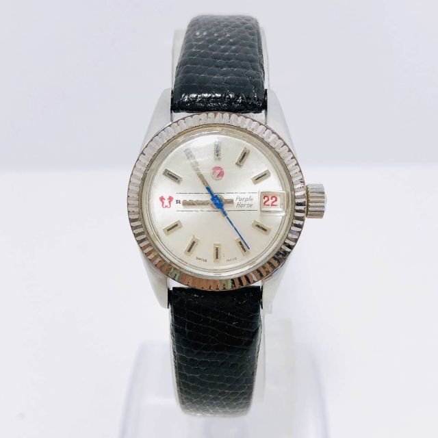 WH-6774』ラドー☆RADO☆パープルホースデイト付☆ベルト交換済 WH-6774』ラドー☆RADO☆パープルホースデイト付☆ベルト交換済