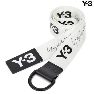 ワイスリー(Y-3)のY-3 ワイスリー ロゴ　リングベルト/ホワイト/ DY0521(ベルト)