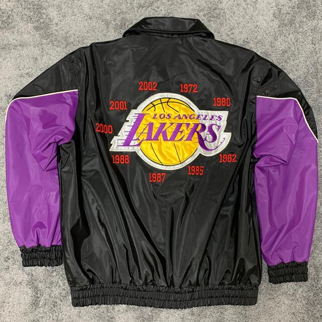 極レア】スタジャン90s NBA Los Angeles Lakers - スタジャン