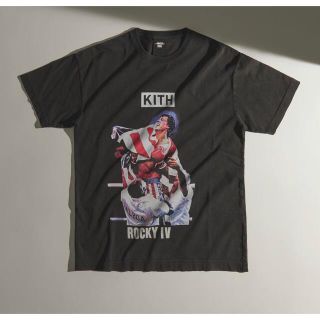 Tシャツ/カットソー(半袖/袖なし)KITH for Rocky IV Vintage Tee Black Mサイズ