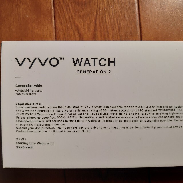 Vyvo スマートウォッチGeneration2 Vyvo スマートウォッチGeneration2