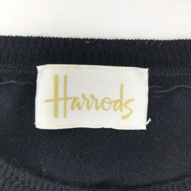 Harrods(ハロッズ)のハロッズ カーディガン レディース - 黒 レディースのトップス(カーディガン)の商品写真