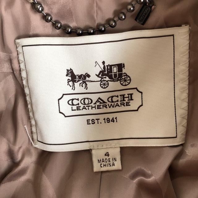 COACH(コーチ)のCOACH(コーチ) トレンチコート サイズ4 S - レディースのジャケット/アウター(トレンチコート)の商品写真