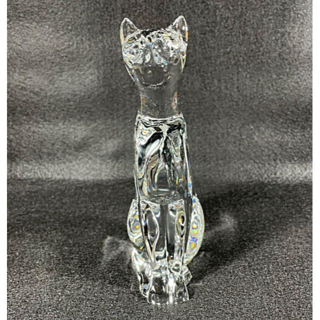 baccarat バカラ エジプシャンキャット 高さ:16cm ブラック 黒猫 置物