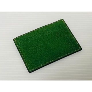 グッチ(Gucci)のGUCCI カードケース グリーン(名刺入れ/定期入れ)