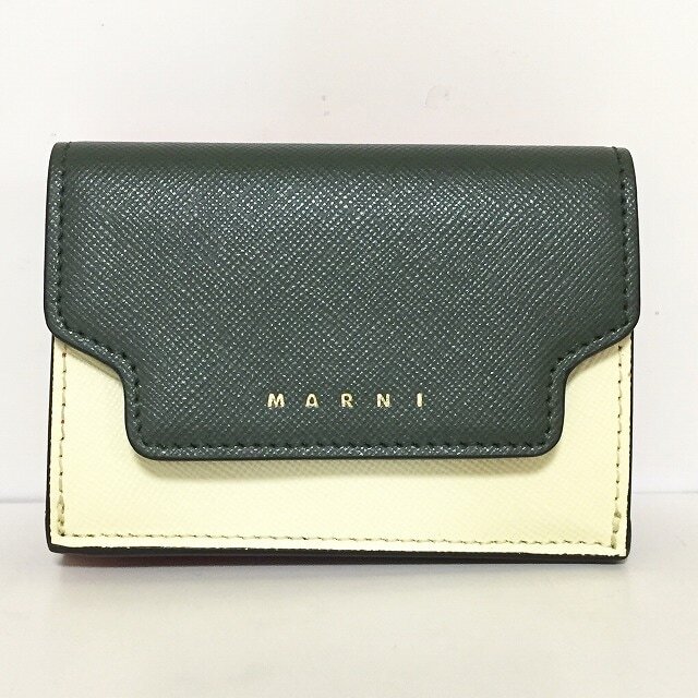 Marni(マルニ)のマルニ 3つ折り財布 - PFMOW02U23 レザー レディースのファッション小物(財布)の商品写真