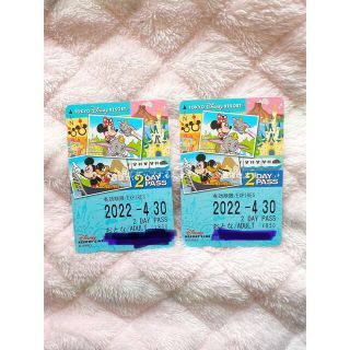 ディズニー(Disney)のディズニーリゾートライン２日券(遊園地/テーマパーク)