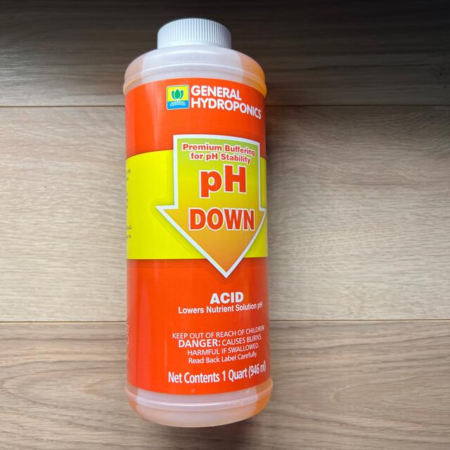 PH DOWN剤　(GENERAL HYDROPONICS) スポーツ/アウトドアのスポーツ/アウトドア その他(その他)の商品写真