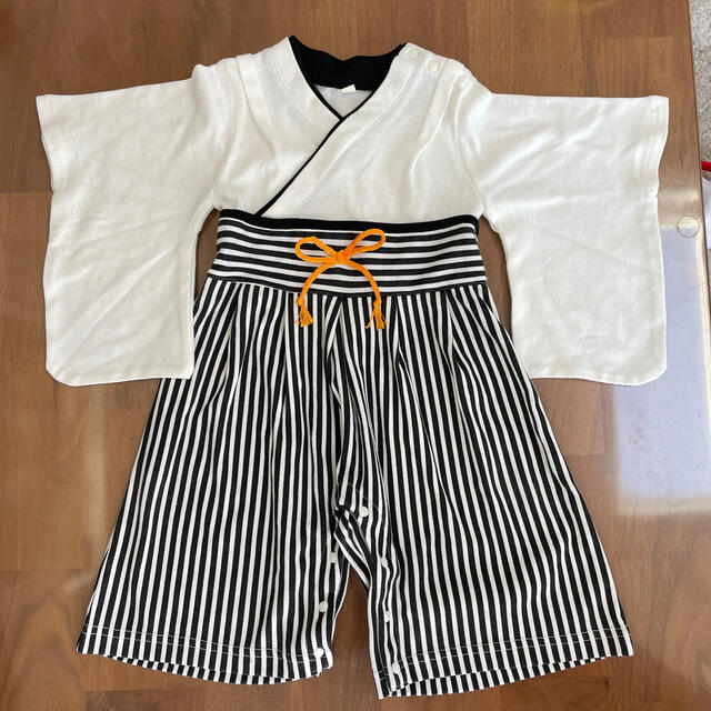 袴ロンパース　80 キッズ/ベビー/マタニティのベビー服(~85cm)(ロンパース)の商品写真