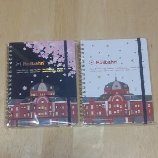 スミス(SMITH)のRollbahn ロルバーン 東京駅限定(夜桜・冬限定) ２冊セット【新品】(ノート/メモ帳/ふせん)