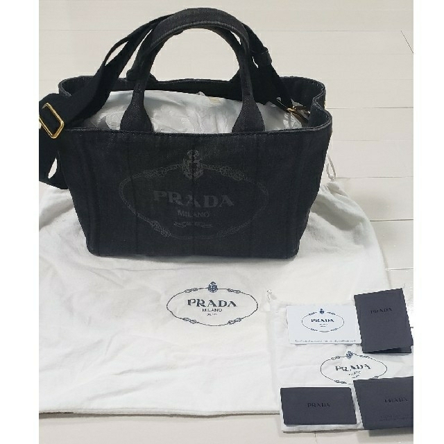週末限定でお値引きしますPRADA カナパトートバッグ