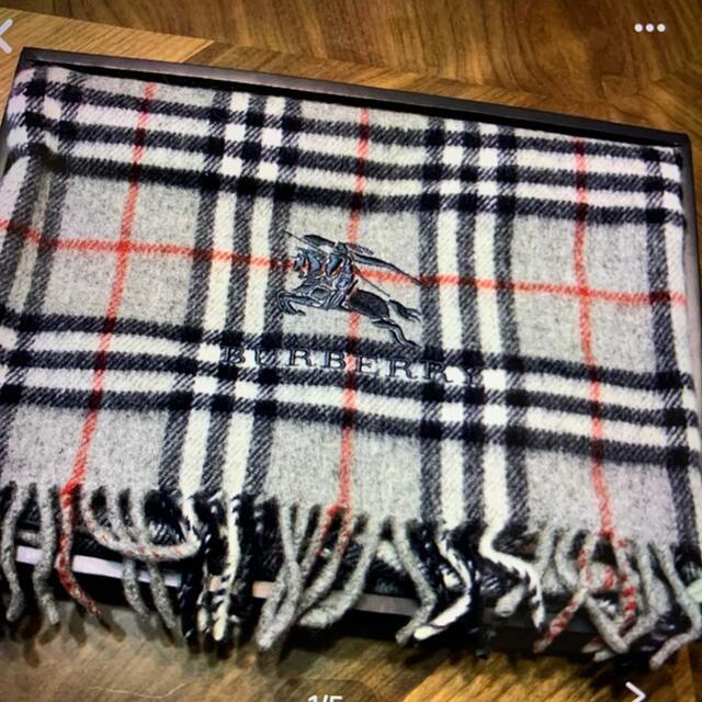 出産祝い BURBERRY - バーバリー ひざ掛け グレー 値下げしました‼︎ マフラー+ショール 出産祝い BURBERRY - バーバリー ひざ掛け グレー 値下げしました‼︎ マフラー+ショール