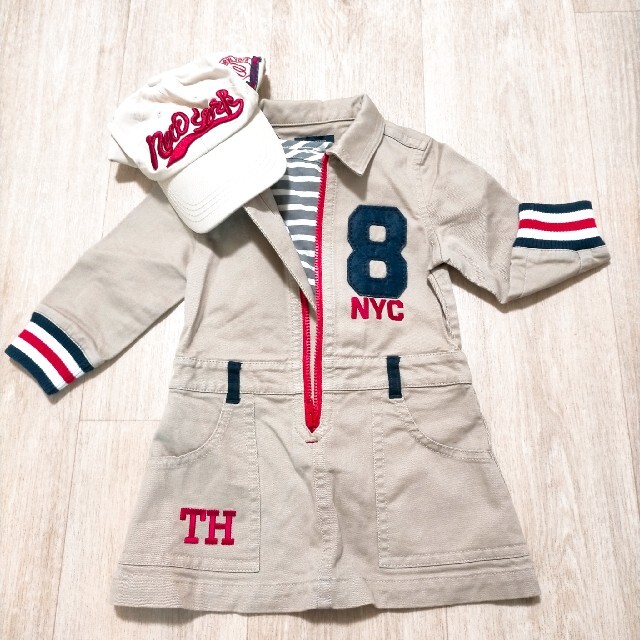 TOMMY HILFIGER(トミーヒルフィガー)のトミーヒルフィガー キッズ/ベビー/マタニティのキッズ服女の子用(90cm~)(ワンピース)の商品写真