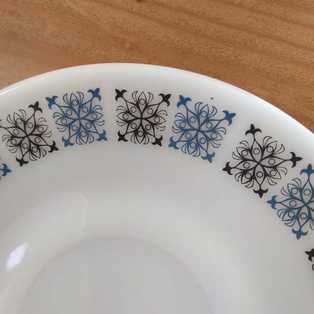 イギリス製 JAJ PYREX オールドパイレックス カップ&ソーサー