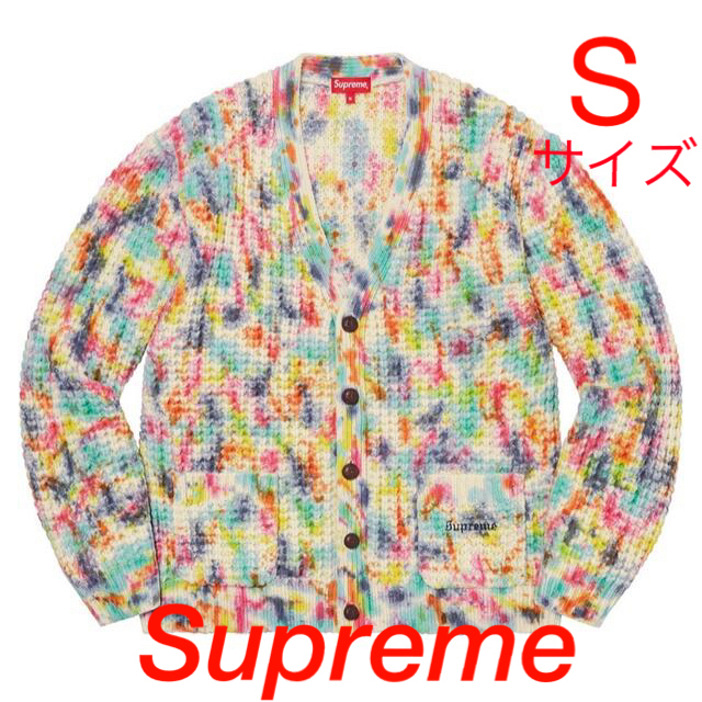 S購入シュプリーム Waffle Knit Cardigan ワッフルニッカーディガン