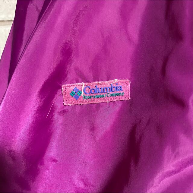 Columbia(コロンビア)の90s 古着 コロンビア 刺繍ロゴ リバーシブル ゆるだぼ ビッグシルエット メンズのジャケット/アウター(ブルゾン)の商品写真