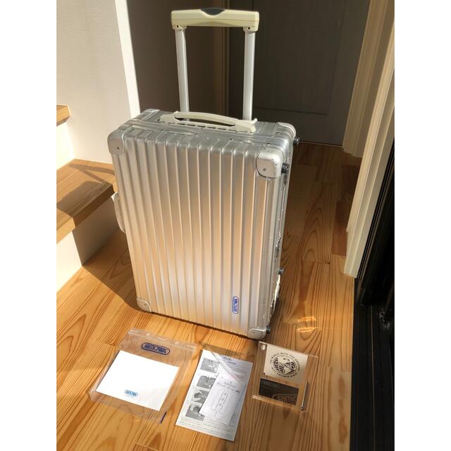 RIMOWA/リモワ キャリーケース 旧ロゴ  86L 付属品等有！アルミニウム