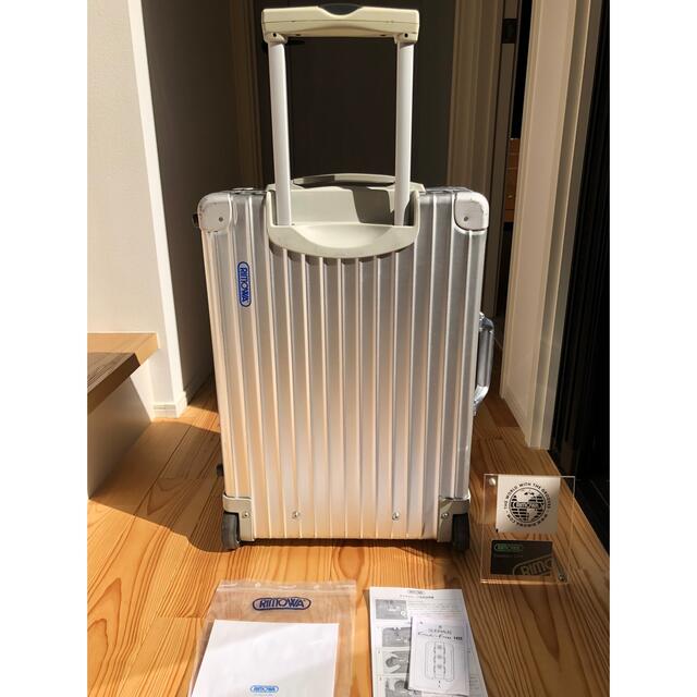 RIMOWA/リモワ 旧ロゴ  35L 付属品付！ アルミニウム ダイヤルロック