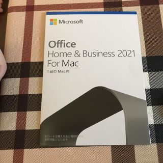 マイクロソフト(Microsoft)のMicrosoft Office 2021  Mac 実物発送(PC周辺機器)