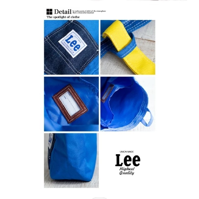 Lee(リー)のLee シューズバッグ 新品タグ付き キッズ/ベビー/マタニティのこども用バッグ(シューズバッグ)の商品写真