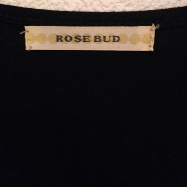 ROSE BUD(ローズバッド)のROSEBUD♡フリンジ付きTシャツ レディースのトップス(Tシャツ(半袖/袖なし))の商品写真
